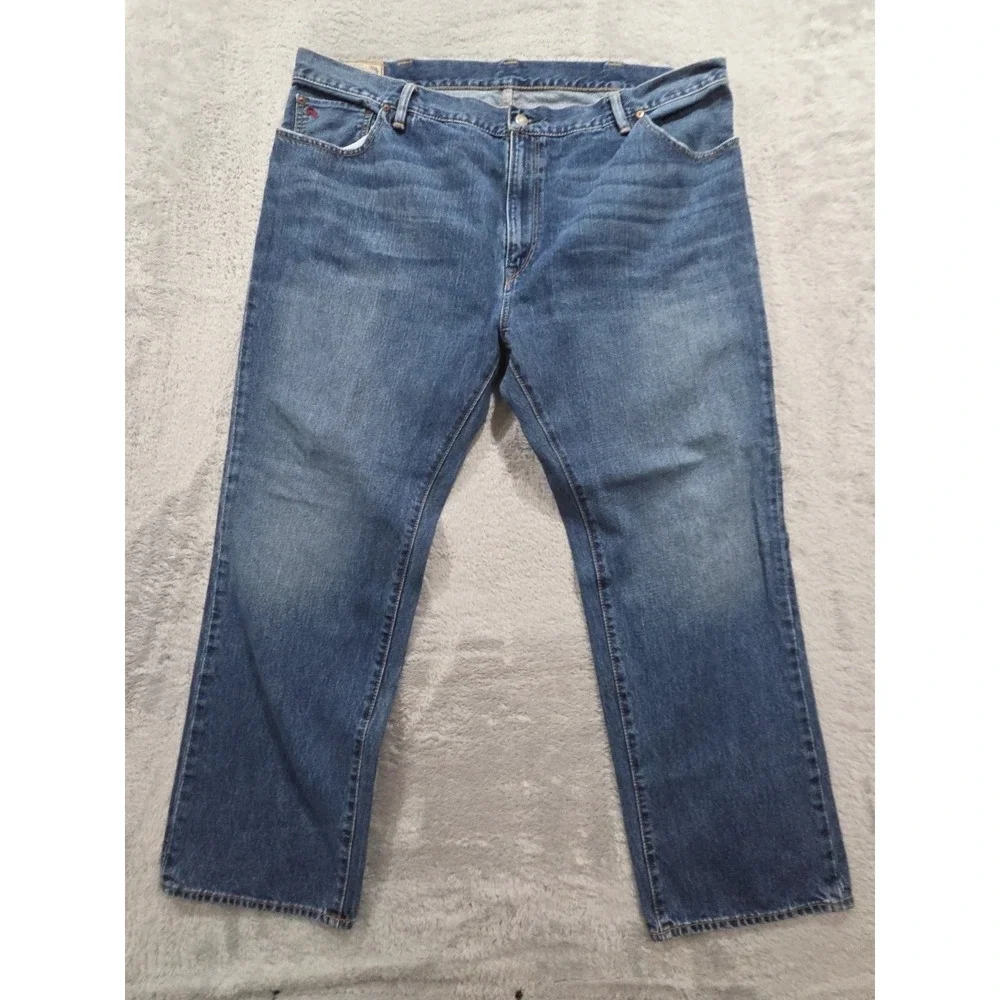 Polo Ralph Lauren Men's Hampton Straight Med Wash Jeans Size 44 X 30